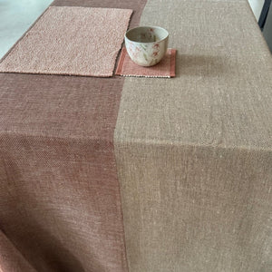 Linen tablecloth Transparent in two colours 180x300 cm